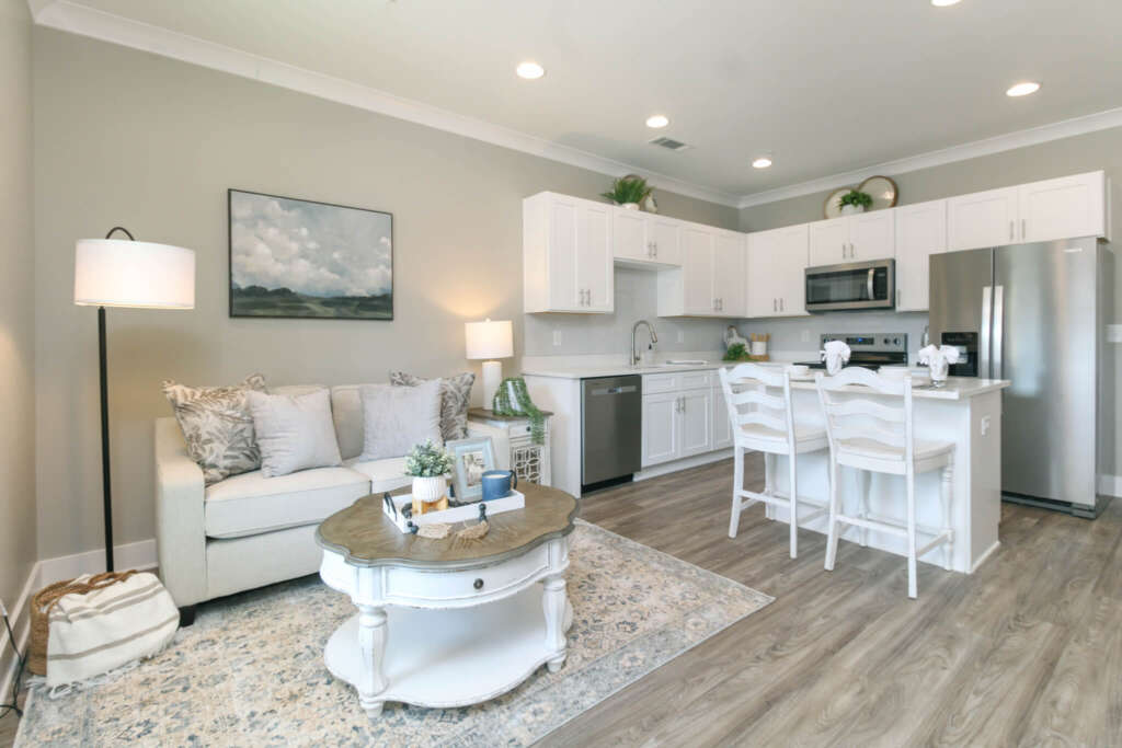 Bright and open space at the Independent Living at The Landing of Winder