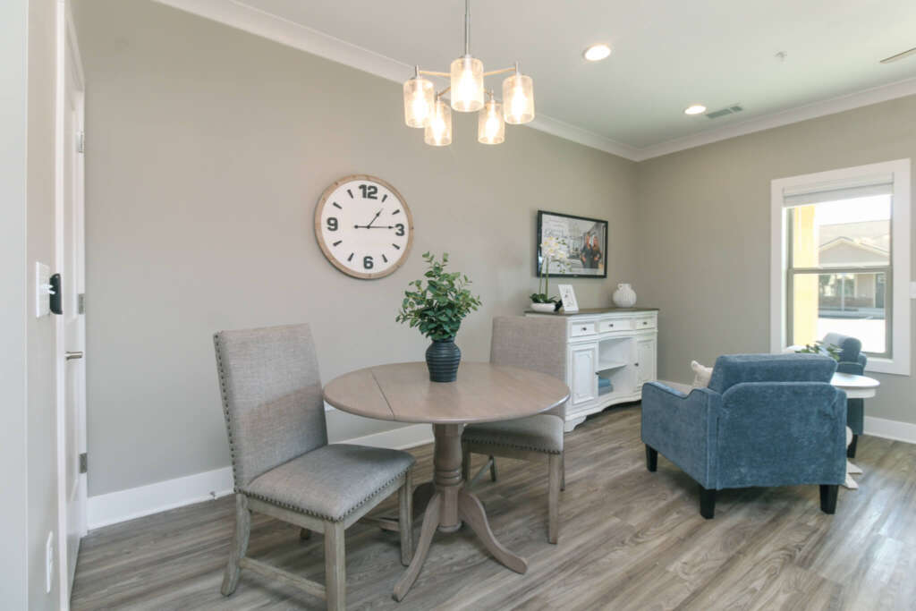 Independent Living Cottages Interior at The Landing of Winder
