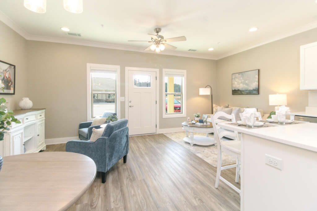 Senior living cottage in Independent Living at The Landing of Winder