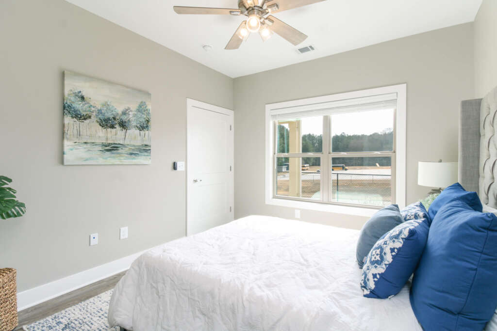 Bedroom One - Two Bedroom independent lviing apartment at The Landing of Winder