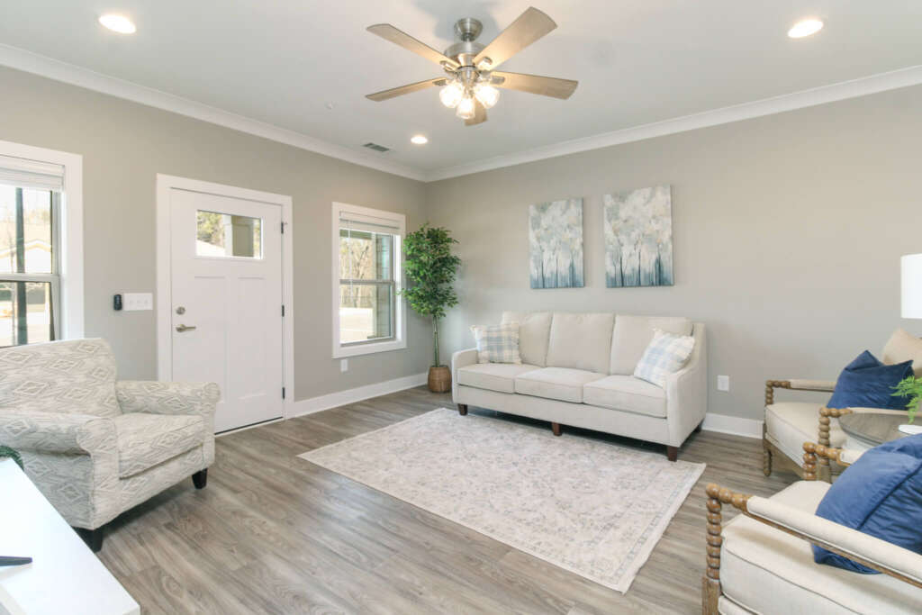Two bedroom apartment in Independent Living at The Landing of Winder