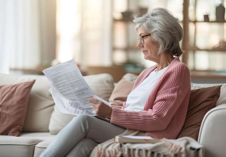 older female adult reading does medicare cover assisted living